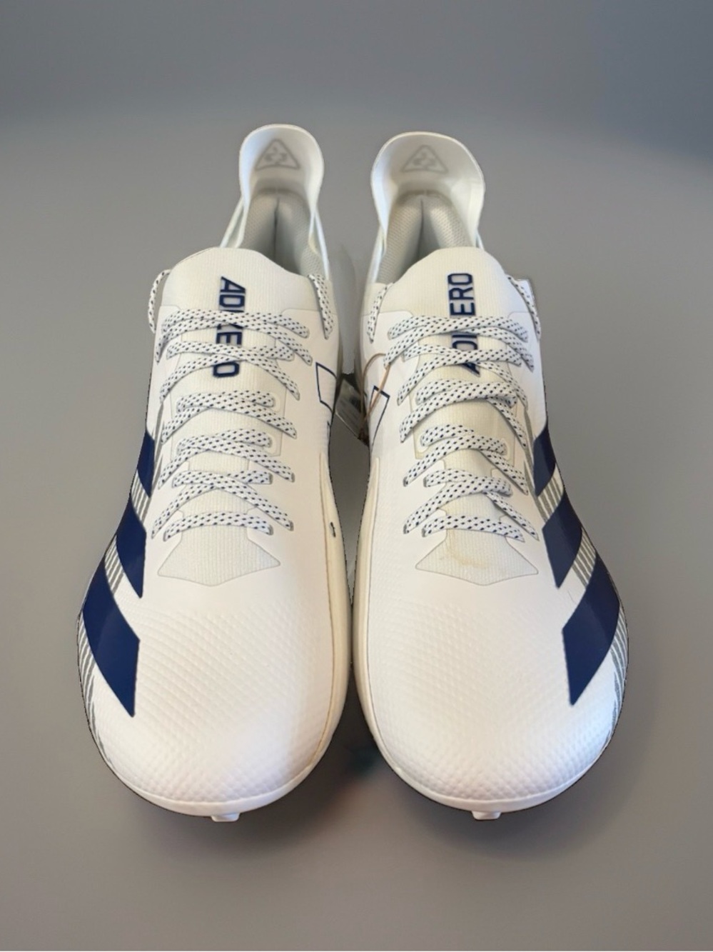 NWT Adidas Adizero Electric+ Football Cleats Men’s White Blue